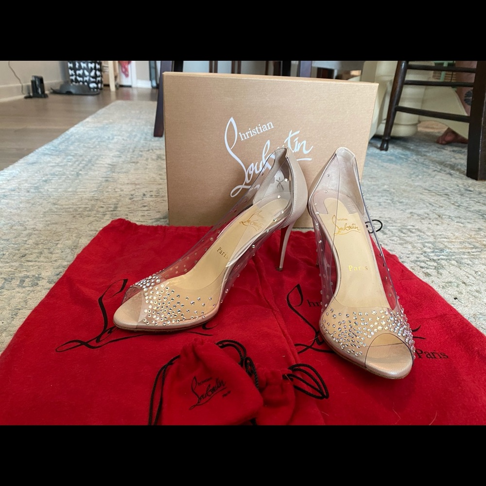 Sucre Glacé 85MM Swarovski Christian Louboutins